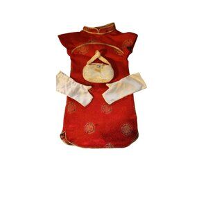 With Embroidered Detailing & Accessories W/ Purse